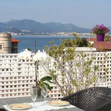 Esterel Terrasses, Roof Front De Mer, Parking Payant דירה *